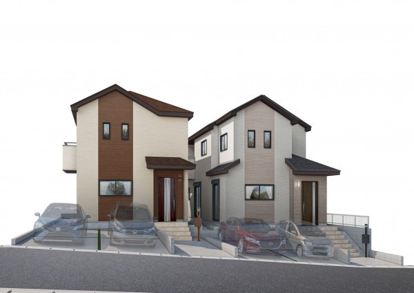 福岡市東区土井、新築一戸建ての画像です