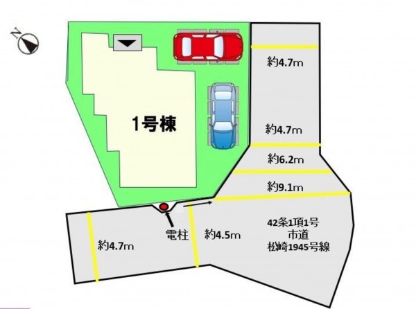 福岡市東区松崎、新築一戸建ての画像です