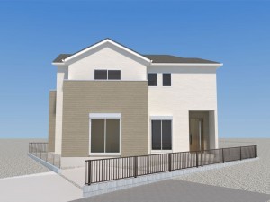 福岡市東区多々良、新築一戸建ての画像です