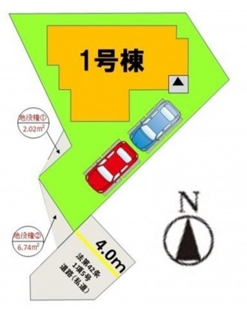 福岡市東区多々良、新築一戸建ての画像です