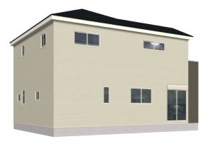 糟屋郡新宮町三代西、新築一戸建ての画像です