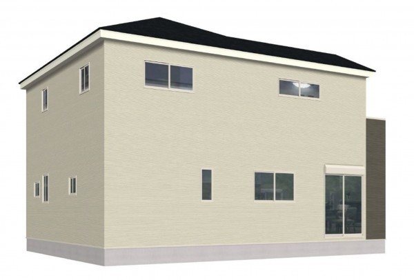 糟屋郡新宮町三代西、新築一戸建ての画像です