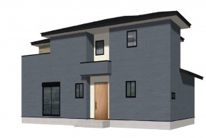 福岡市東区舞松原、新築一戸建ての画像です