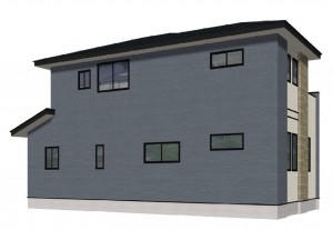 福岡市東区舞松原、新築一戸建ての画像です