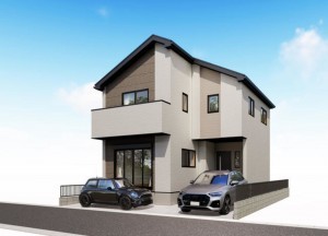 福岡市東区香椎駅東、新築一戸建ての画像です