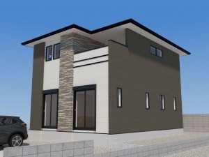 福岡市東区奈多、新築一戸建ての画像です