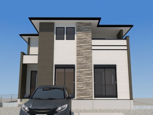 福岡市東区奈多、新築一戸建ての画像です