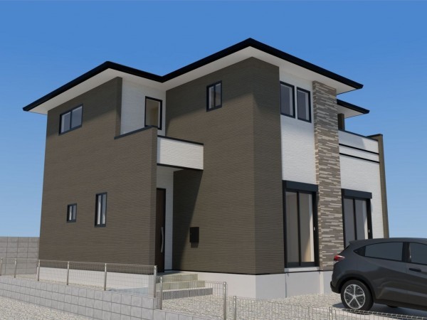 福岡市東区奈多、新築一戸建ての画像です