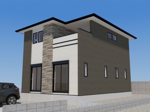 福岡市東区奈多、新築一戸建ての画像です