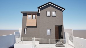 福岡市東区香住ヶ丘、新築一戸建ての画像です