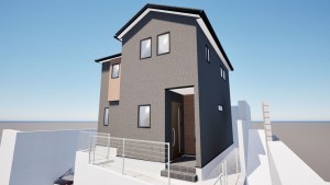 福岡市東区香住ヶ丘、新築一戸建ての画像です