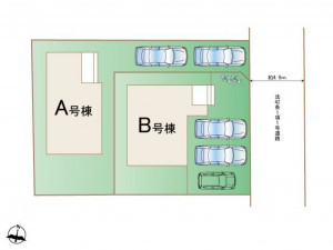 福岡市東区青葉、新築一戸建ての画像です