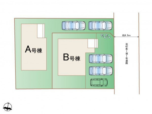 福岡市東区青葉、新築一戸建ての画像です