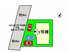 福岡市東区塩浜、新築一戸建ての画像です
