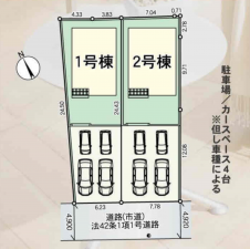 古賀市天神、新築一戸建ての画像です