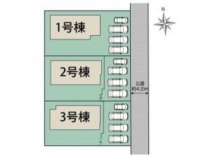 福岡市東区美和台、新築一戸建ての画像です