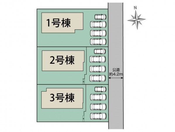 福岡市東区美和台、新築一戸建ての画像です