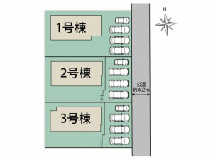 福岡市東区美和台、新築一戸建ての画像です