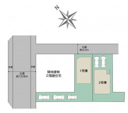 福岡市東区西戸崎、新築一戸建ての画像です