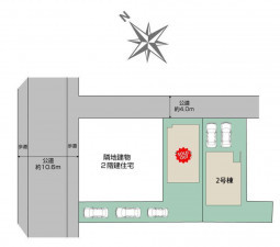 福岡市東区西戸崎、新築一戸建ての画像です