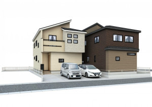 福岡市東区西戸崎、新築一戸建ての画像です