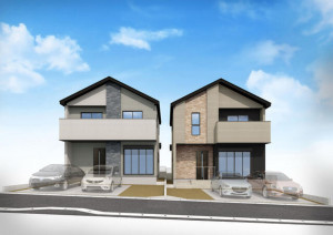 福岡市東区八田、新築一戸建ての画像です