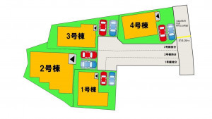 福岡市東区奈多、新築一戸建ての画像です