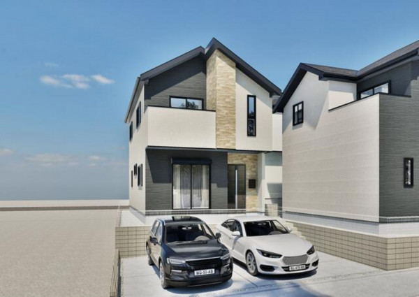 福岡市東区舞松原、新築一戸建ての画像です