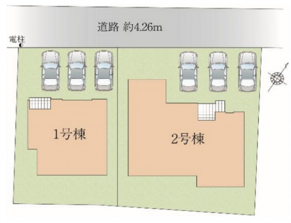 福岡市東区三苫、新築一戸建ての画像です