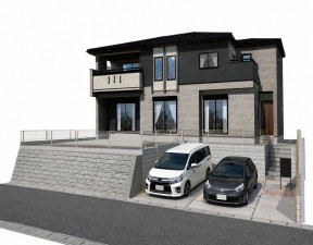 福岡市東区香椎台、新築一戸建ての画像です
