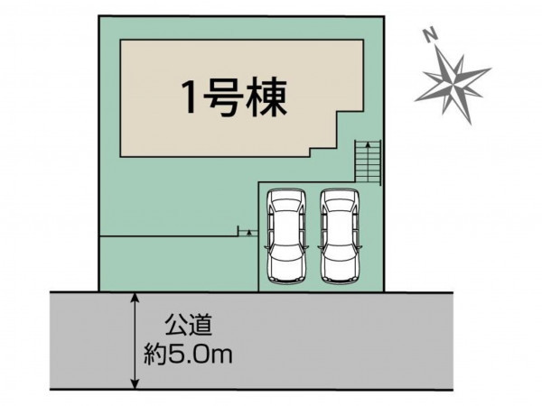 福岡市東区香椎台、新築一戸建ての画像です