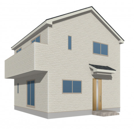 福岡市東区塩浜、新築一戸建ての画像です