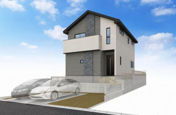 福岡市東区美和台、新築一戸建ての画像です