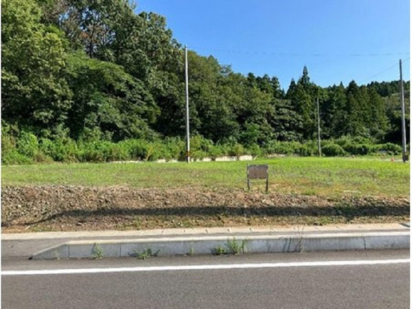 いわき市好間町上好間、土地の画像です