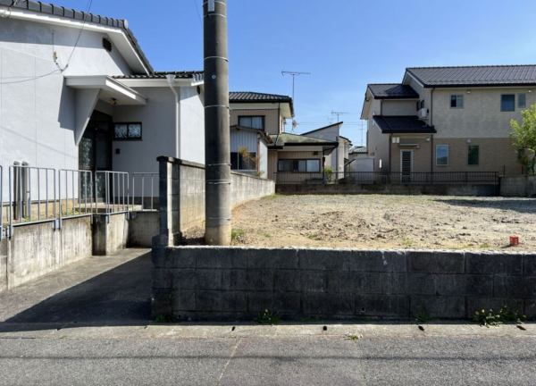 いわき市平下荒川、土地の画像です