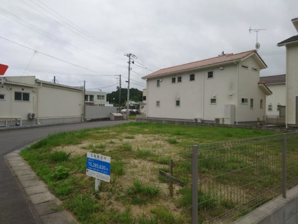 いわき市平中山、土地の画像です