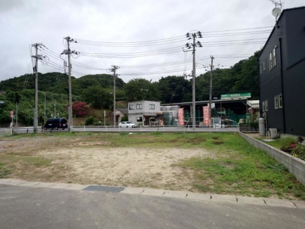 いわき市平中山、土地の画像です