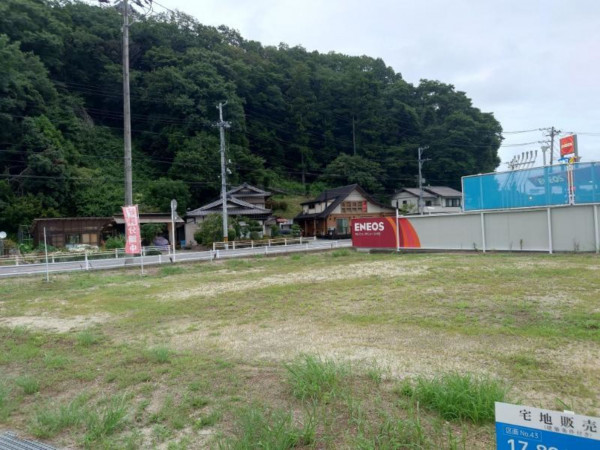 いわき市平中山、土地の画像です