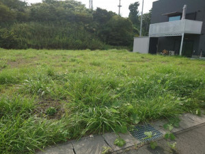 いわき市薄磯、土地の画像です