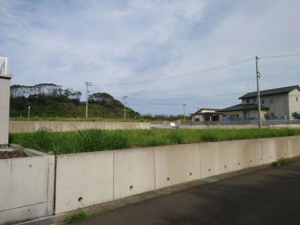 いわき市薄磯、土地の画像です