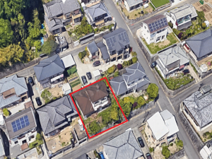 いわき市常磐下湯長谷町、土地の画像です