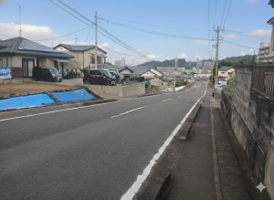いわき市内郷高坂町、土地の画像です