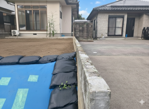 いわき市内郷高坂町、土地の画像です