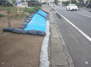 いわき市内郷高坂町、土地の画像です