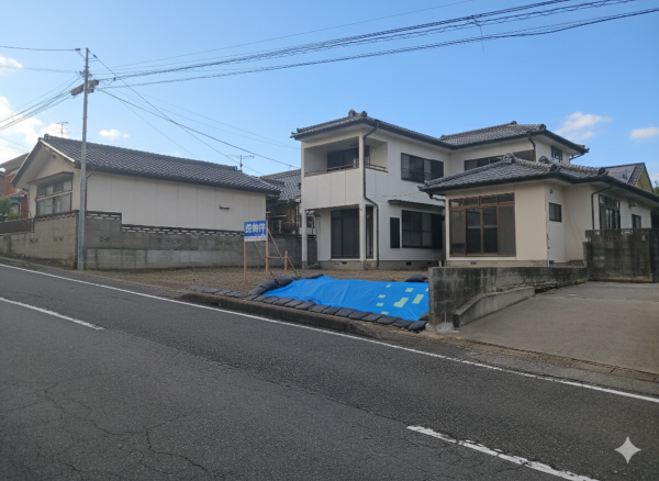 いわき市内郷高坂町、土地の画像です