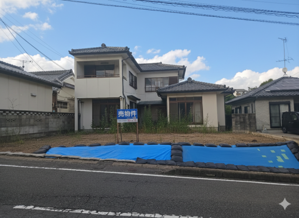 いわき市内郷高坂町、土地の画像です