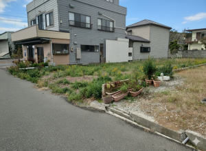 いわき市折戸、土地の画像です