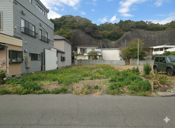 いわき市折戸、土地の画像です