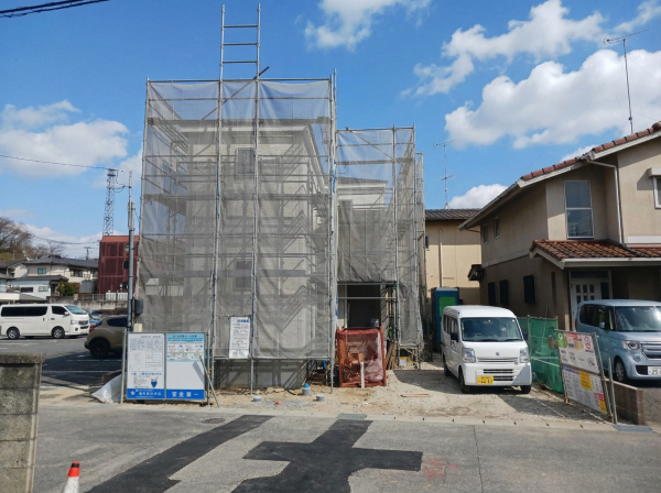 いわき市自由ケ丘、新築一戸建ての画像です