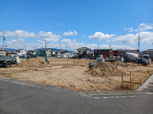 いわき市平南白土、新築一戸建ての画像です